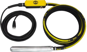 Вибраторы глубинные со встроенным преобразователем Глубинный вибратор с преобразователем VPK Electron light 50